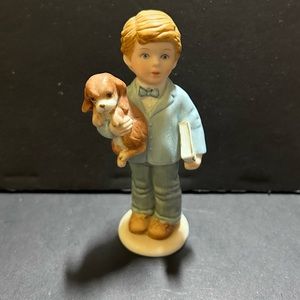 Vintage 1988 Enesco Treasured Memories Sunday Best Porcelain Figurine